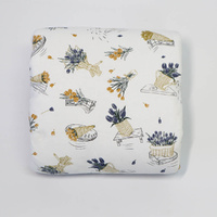 Domia Cotton Knit Winter Blanket 2.5Tog Blossom