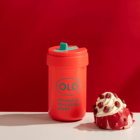  Thermo Coffee Cup 380Ml Red