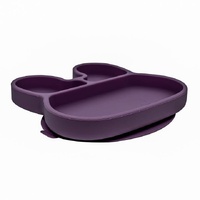  Bunny Stickie Plate Plum