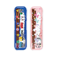  Portable Spork Set with Case Working Car