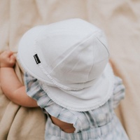 Bedhead Legionnaire Hat - Ruffle Trim White? L