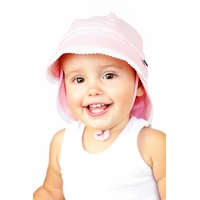 Bedhead Legionnaire Hat - Ruffle Trim Blush? L
