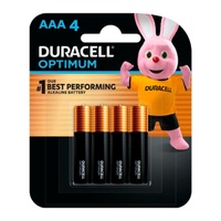 Duracell Optimum AAA Batteries 4pk