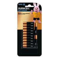 Duracell Optimum AAA Batteries 12pk