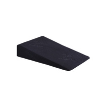 Cool Gel Memory Foam Bed Wedge Pillow With Cover Black 10