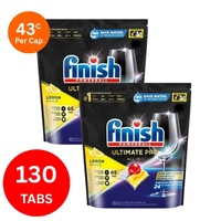 Finish Ultimate Pro x 130 Lemon Dishwasher Tablets