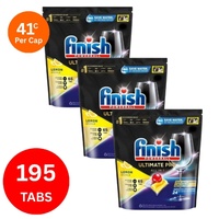 Finish Ultimate Pro x 195 Lemon Dishwasher Tablets