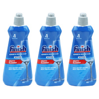Finish Shine & Dry Regular Rinse Aid 400mL x3