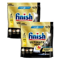 Finish Ultimate Plus x 66 Lemon Dishwasher Tablets