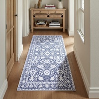 Artiss Hallway Runner Rug 80x180cm Soft Velvet Washable Modern Kitchen Mat