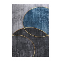 Artiss Washable Floor Rug 200X290cm Large Geometric Area Rug Modern Floor Carpet