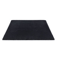 Artiss Floor Rug 200x230cm Plush Area Shaggy Rug Living Room Bedroom Carpet Black