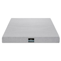 Giselle Bedding Cool Gel Memory Foam Mattress Charcoal 7-Zone Washable Bamboo Cover 15cm Queen