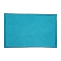 Marlow Coral Velvet Area Rugs Large Mat 120x200cm Blue