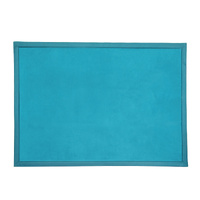 Marlow Coral Velvet Area Rugs Large Mat 150x200cm Blue