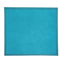 Marlow Coral Velvet Area Rugs Large Mat 180x200cm Blue
