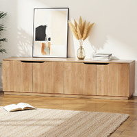 Artiss TV Unit Entertainment Unit Storage Cabinet 180cm Pine