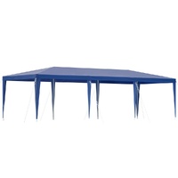 Instahut Gazebo 3x9m Wedding Party Marquee Tent Outdoor Event Camping Shade Blue