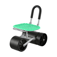 Gardeon Gardening Cart with 360° Swivel Seat | Rolling Work Seat with Adjustable Height & All-Terrain Wheels | 130KG Capacity Heavy Duty Garden Scoote