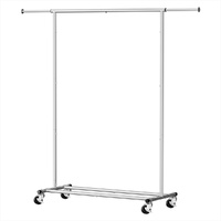 Artiss Clothes Rack Airer Rail Coat Stand Adjustable Hanger