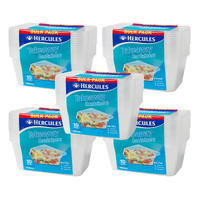 Hercules Takeaway Food Containers 10pk x 1000ml x5