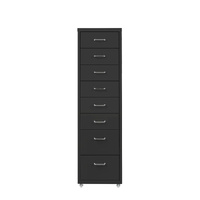  8 Drawer Office Cabinet Drawers Black