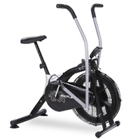 PROFLEX Air Bike Fan Resistance Exercise Fitness Home Gym Bicycle Pulse