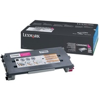 LEXMARK C500S2MG TONER YIELD 1500 PAGES FOR C500 X500 X502N