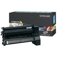 LEXMARK C780A1KG PREBATE TONER YIELD 6000 PAGES FOR C780