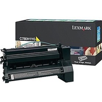 LEXMARK C780H1YG PREBATE TONER YIELD 10000 PAGES FOR C780
