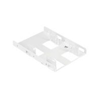CORSAIR Dual Corsair 2.5\' to 3.5\' HDD SSD Mounting Bracket Adapter Rack Dock Tray Hard Drive Bay for Desktop Computer PC Case.