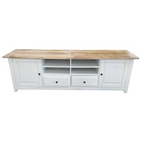 Brenham ETU Entertainment TV Unit 2 Door Mango Wood Farmhouse Furniture