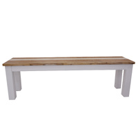 Dining Bench Solid Acacia Wood Home Dinner Furniture - Multi Color