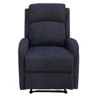 Maxcomfy Fabric Manual Recliner Lounge Arm Chair