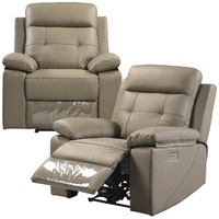 Epping Electric Recliner Sofa Genuine Leather Home Theater Lounge
