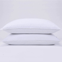 2 Premium Hotel Pillows 74CM x 48CM Pillows Breathable Cotton
