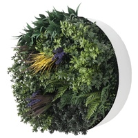 UV Lavender Fields 60cm Green Wall Disc