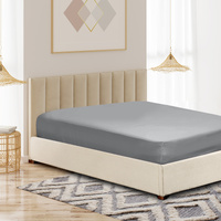 1000 Thread Count Fitted Sheet Cotton Blend Ultra Soft Bedding