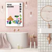 Wall Art I By Yayoi Kusama Wood Frame Canvas