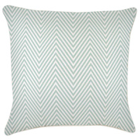 Cushion Cover-With Piping-Zig Zag Pale Mint