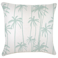 Cushion Cover-With Piping-Tall-Palms-Mint