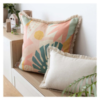 Cushion Cover-Coastal Fringe-Horizon