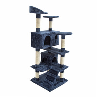 130cm Cat Tree Soho Multi Level Scratcher