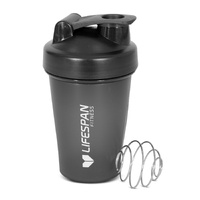 Lifespan Fitness Shaker Bottle (500ml, Black).