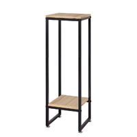 Plant Stand Garden Home Decor Outdoor Indoor Flower Pot Shelf Metal