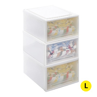 Storage  Drawers Set Cabinet Tools Organiser Box Chest Drawer Plastic Stackable
