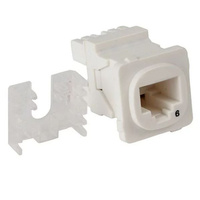 Australian Style Cat 6 RJ45 Jack. Universal Termination. 50 pack