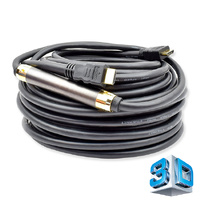 High Speed HDMI cable with Ethernet Supports 1080p@60Hz as specified in HDMI 1.4 w/ Repeater
