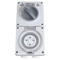 | IP66 4P Combination Switch Socket