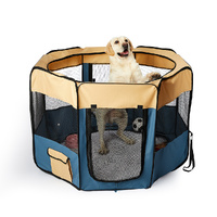 8 Panel Pet Playpen Dog Puppy Play Exercise Enclosure Fence
